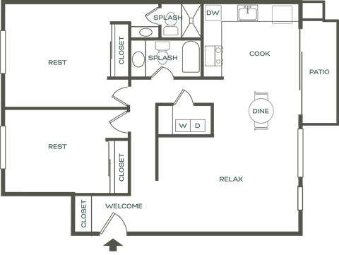 The Aspen Floor Plan